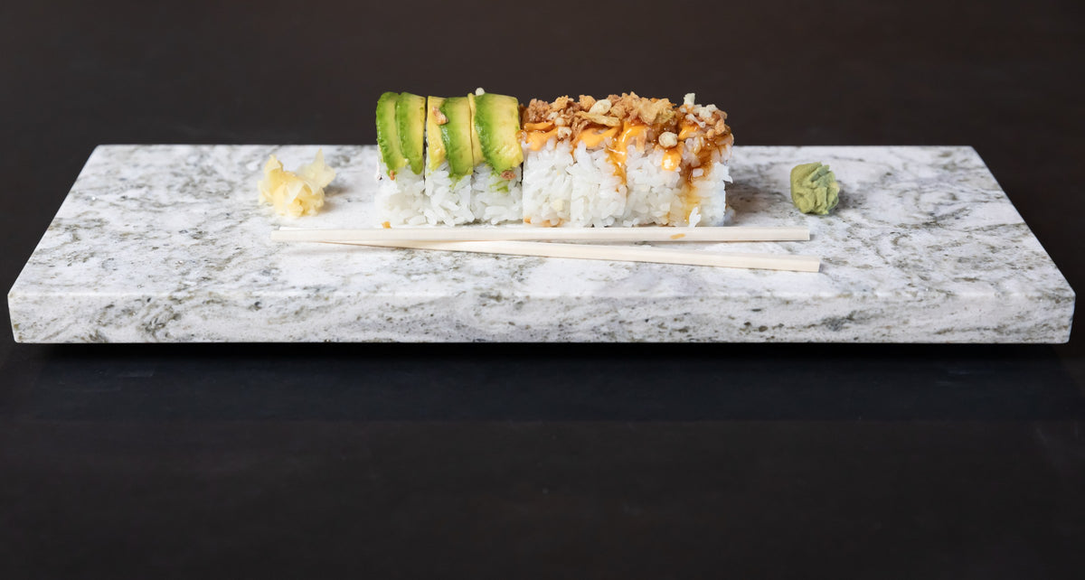 Third Coast Stone quartz sushi tray