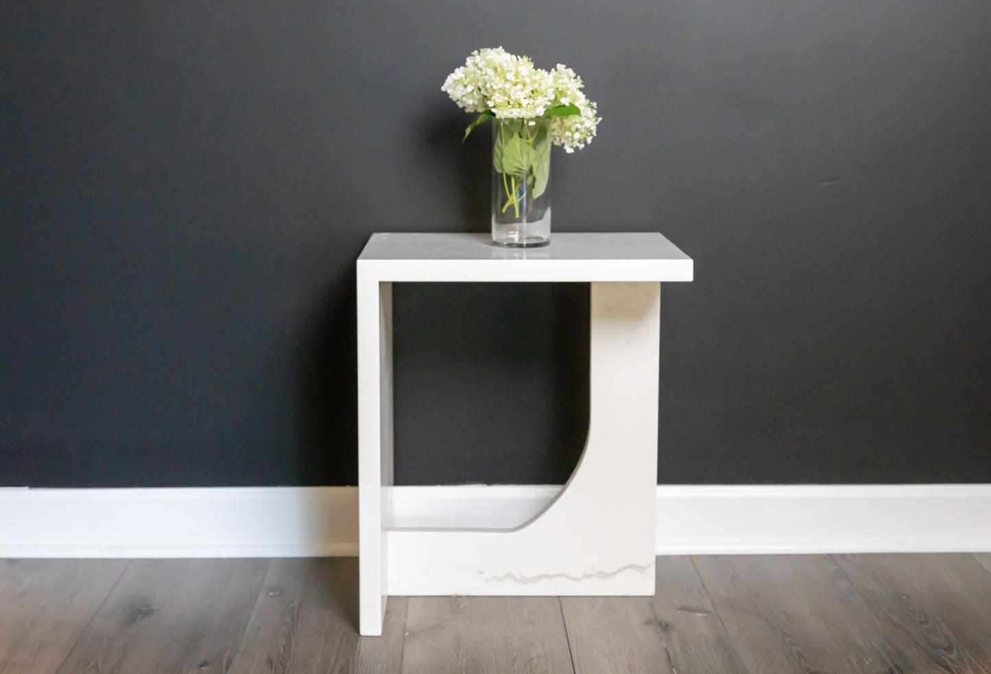 Curved Accent Table