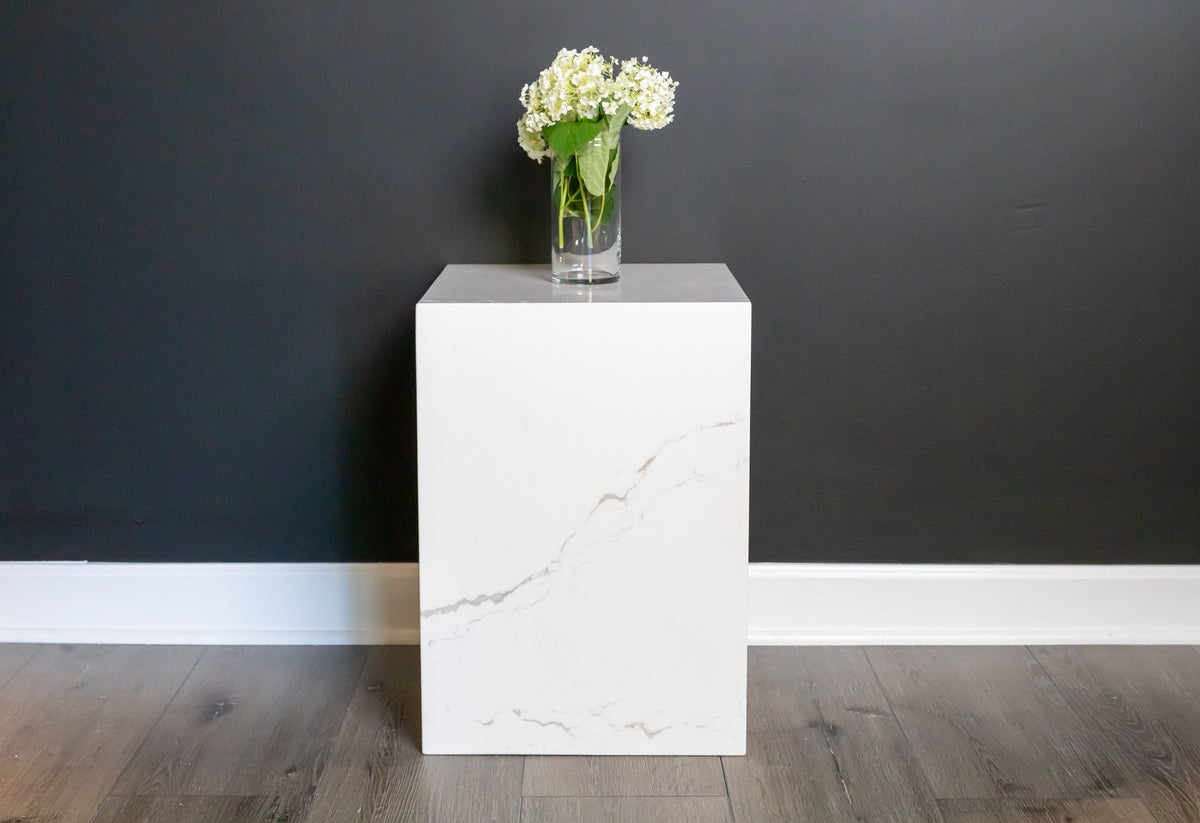 Third Coast Stone plinth side table