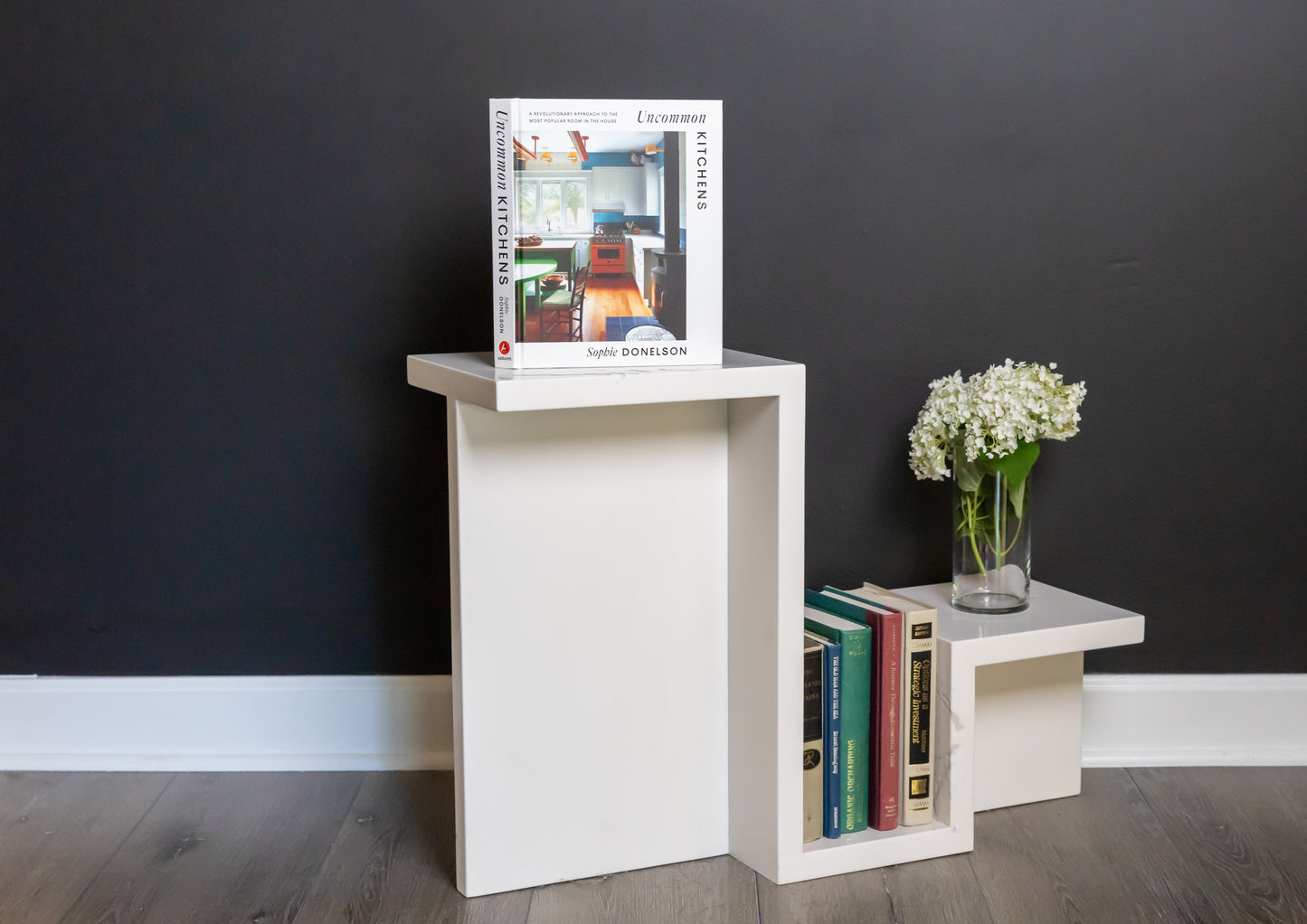 Book End Accent Table