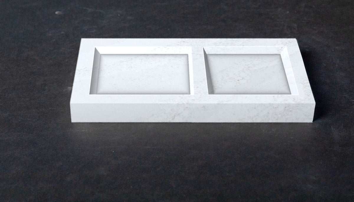 Quartz jewelry organizer in Everleigh | Third Coast Stone