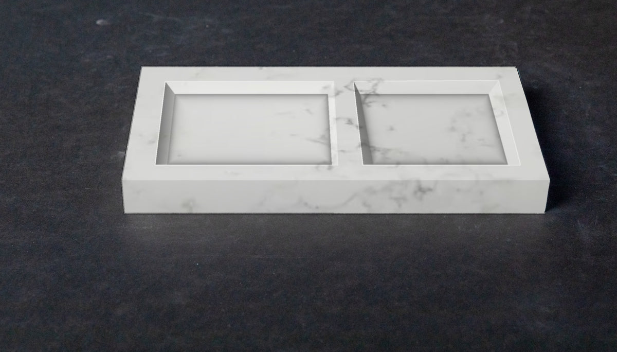 Quartz jewelry organizer in Helix | Third Coast Stone