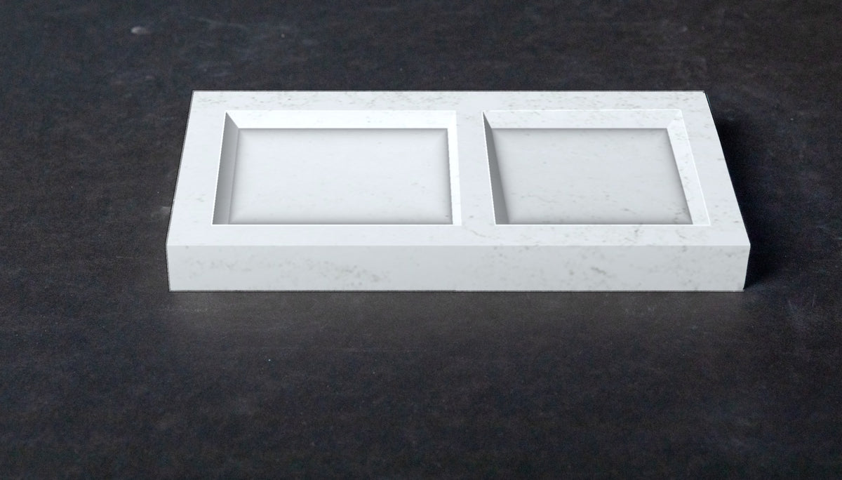 Quartz jewelry organizer in Macbeth | Third Coast Stone