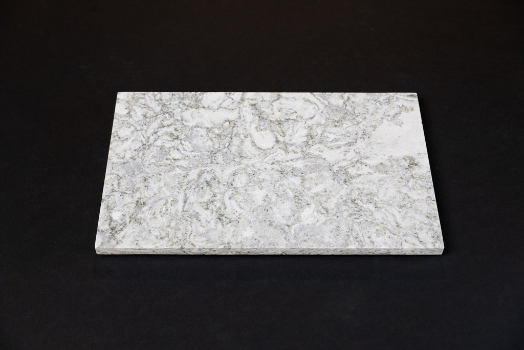 Third Coast Stone quartz cheese board, detail