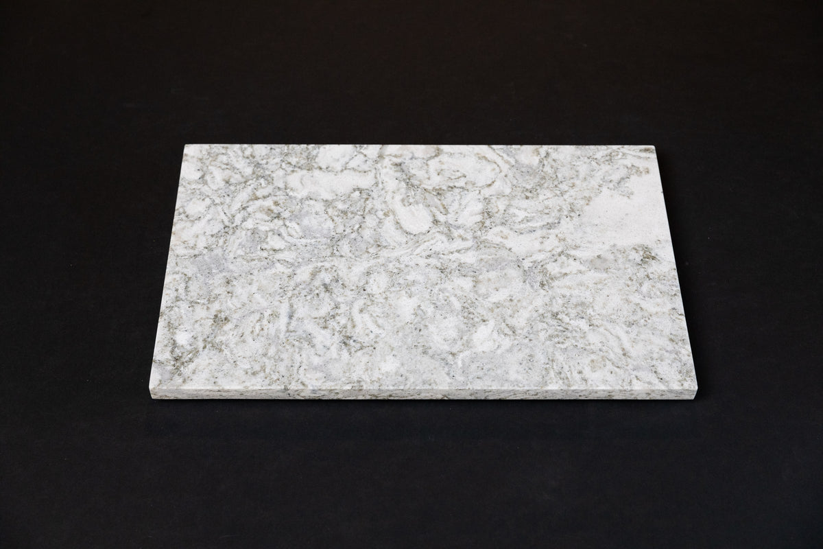 Third Coast Stone quartz cheese board, detail