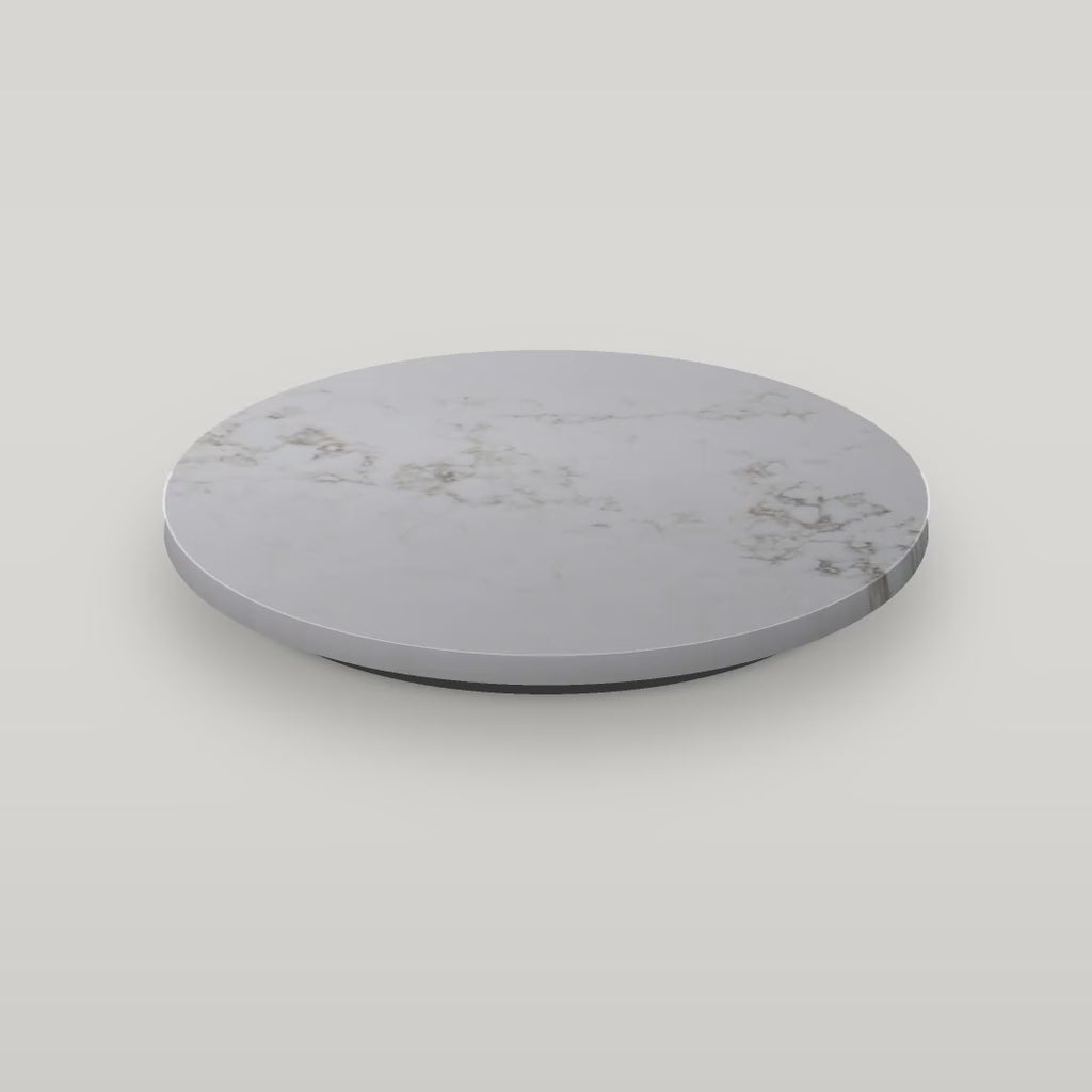 Quartz lazy susan in Stratus spinning (digital color preview)