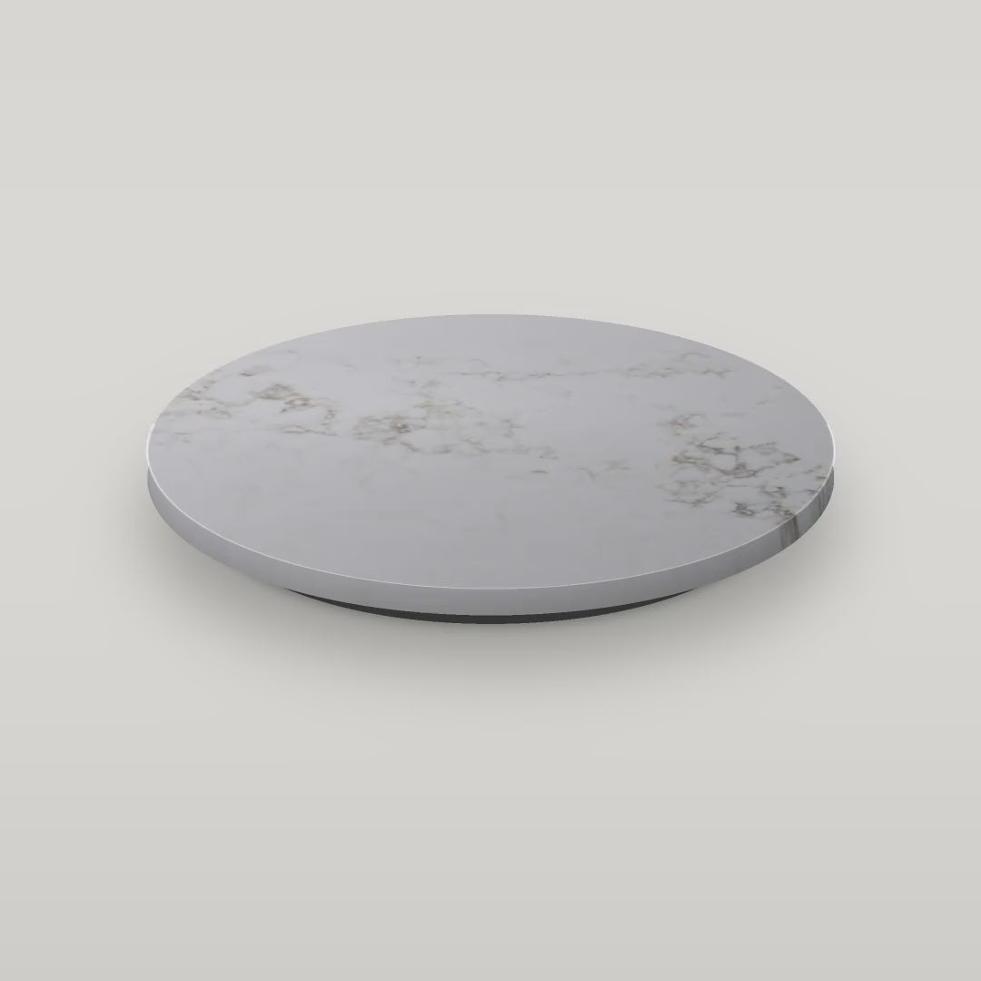 Quartz lazy susan in Stratus spinning (digital color preview)