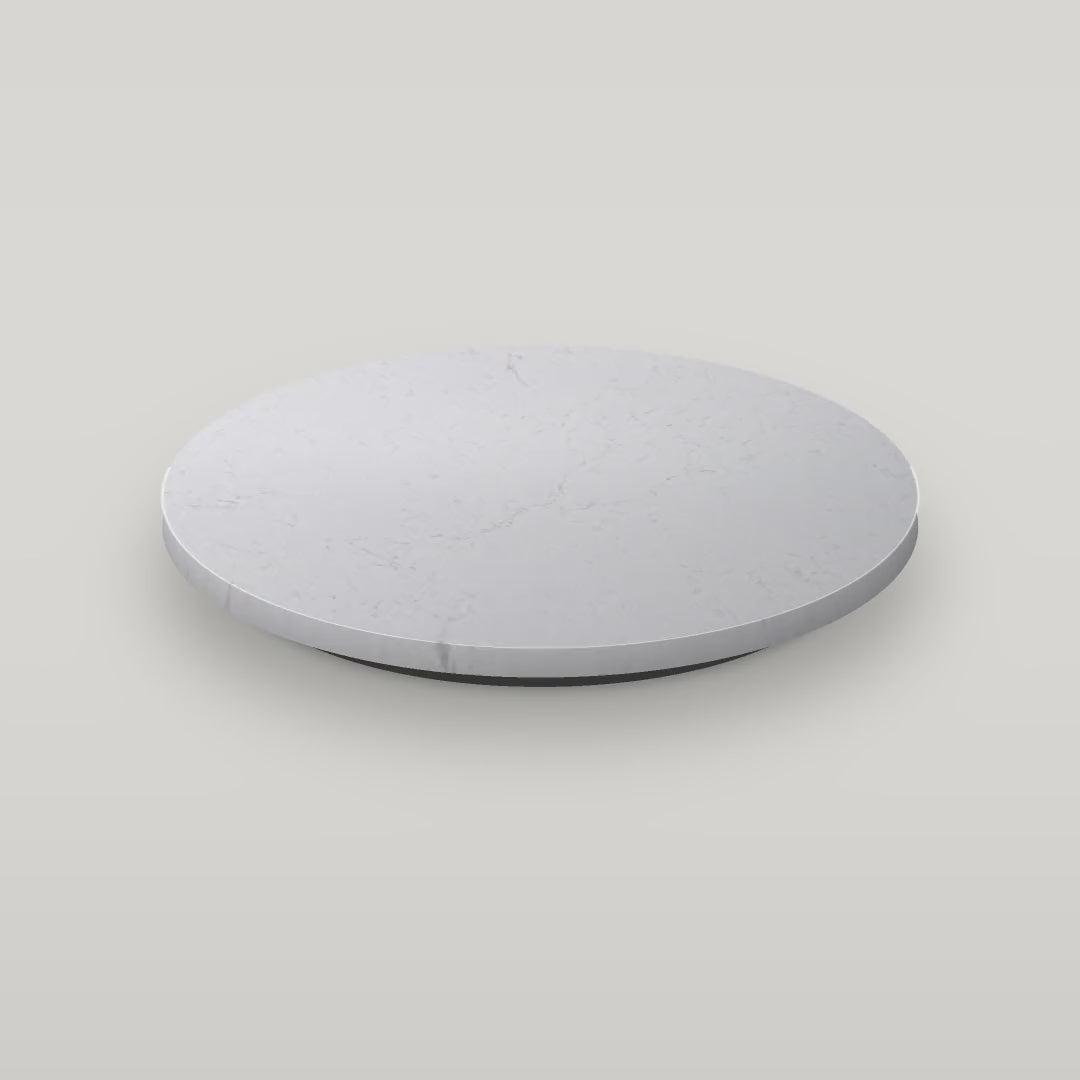Quartz lazy susan in Ravinia spinning (digital color preview)