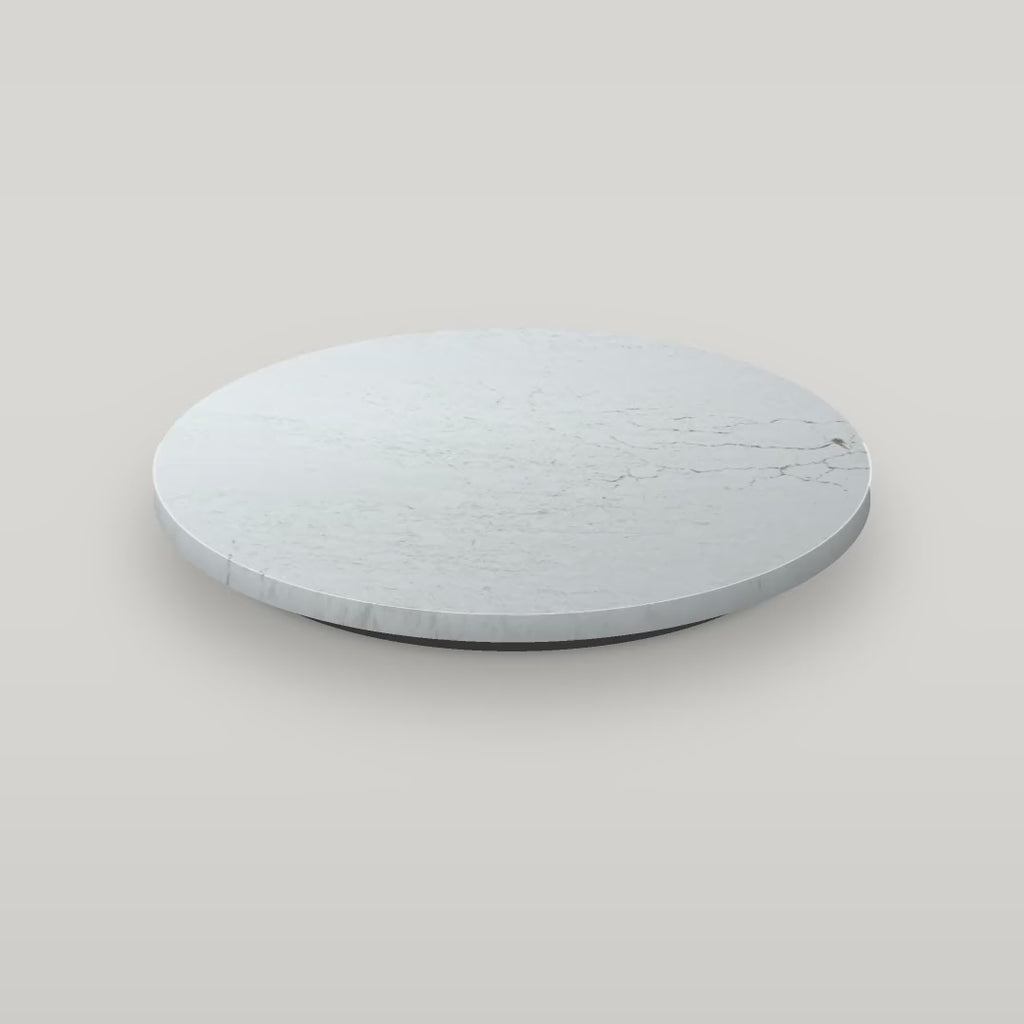 Quartz lazy susan in Macbeth spinning (digital color preview)