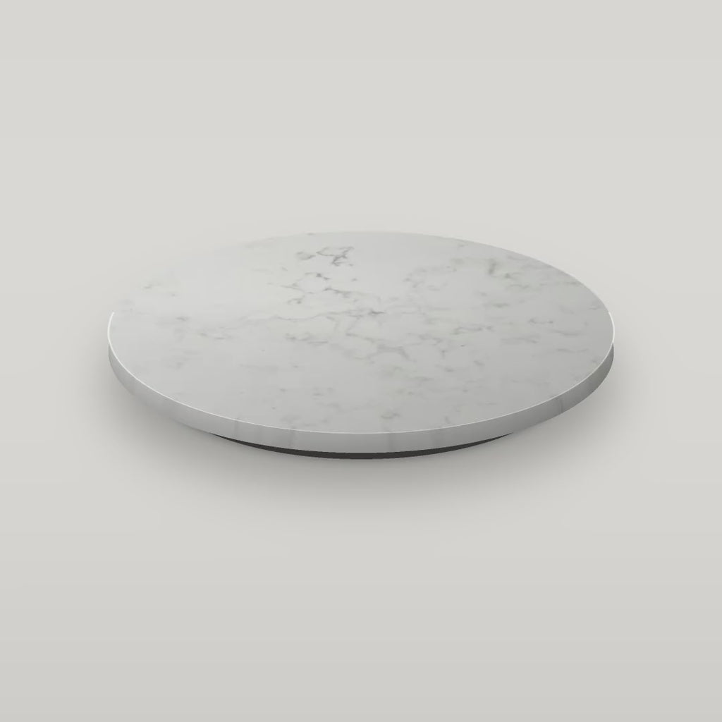 Quartz lazy susan in Helix spinning (digital color preview)